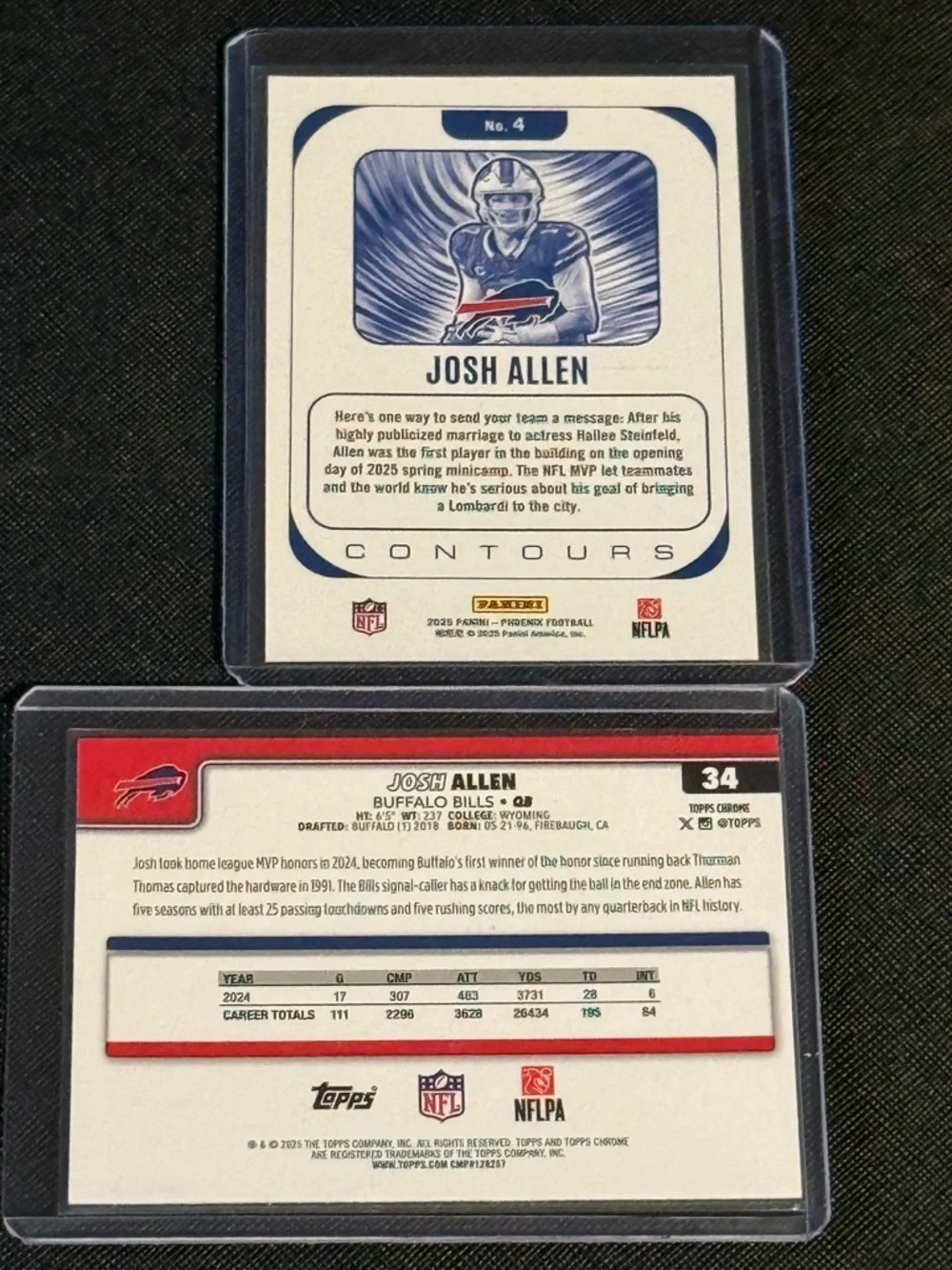 Josh Allen lot of 8 - Picture 2 of 8